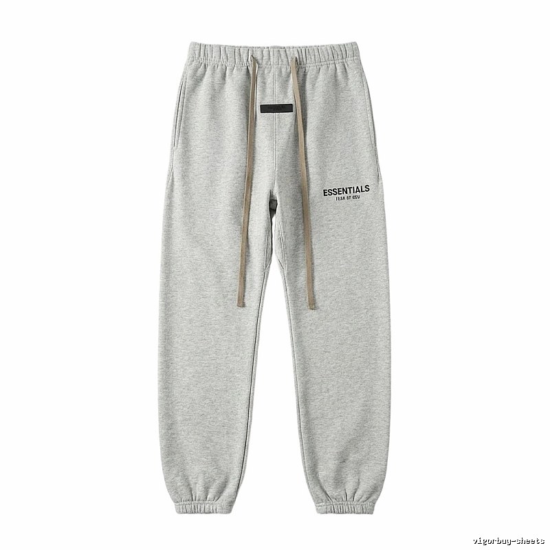 ESSENTIALS Trendy Brand Light Gray Sweatpants