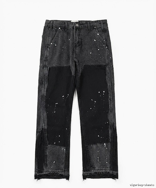 Gallery Dept Graffiti-style Black Jeans