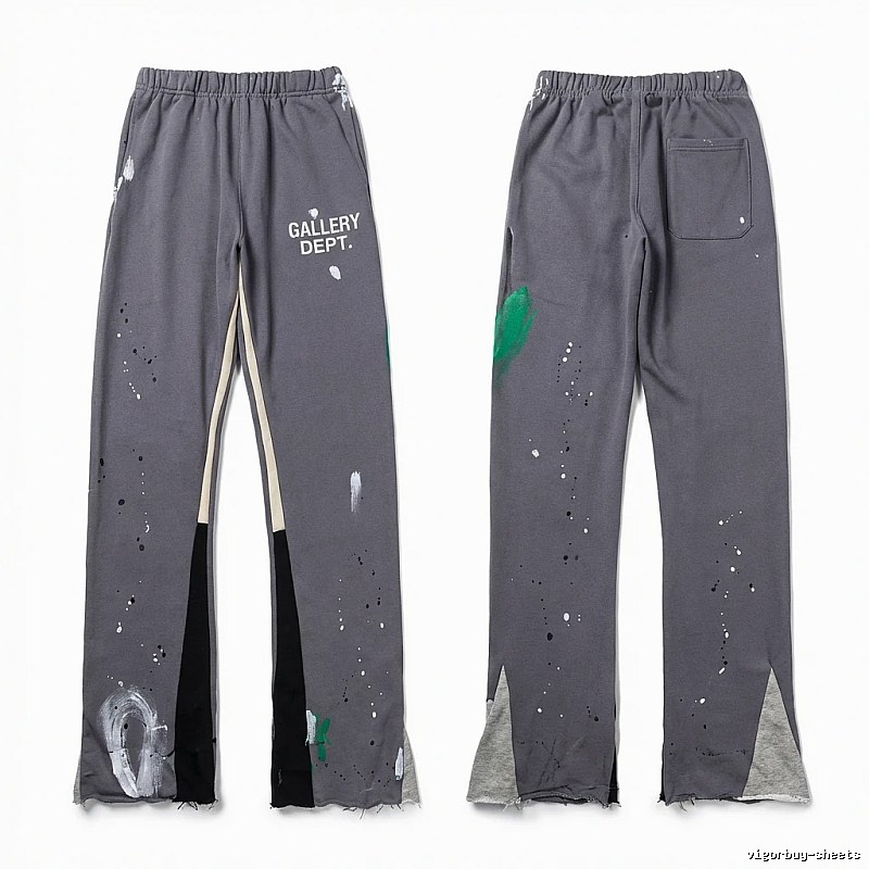 Gallery Dept Graffiti Style Grey Trousers