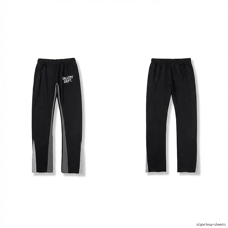 Gallery Dept. Patchwork Style Black Trousers
