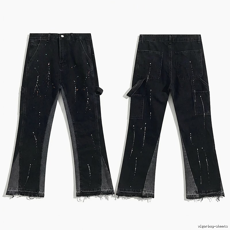 Gallery Dept Workwear Style Black Jeans