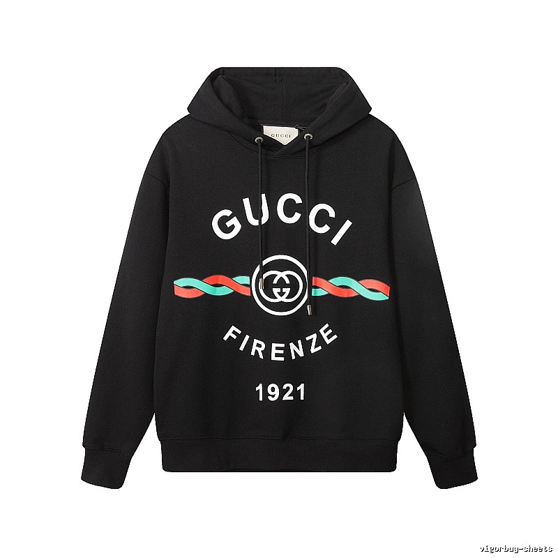 Gucci Hoodie with Black Hoodie with Gucci Firenze