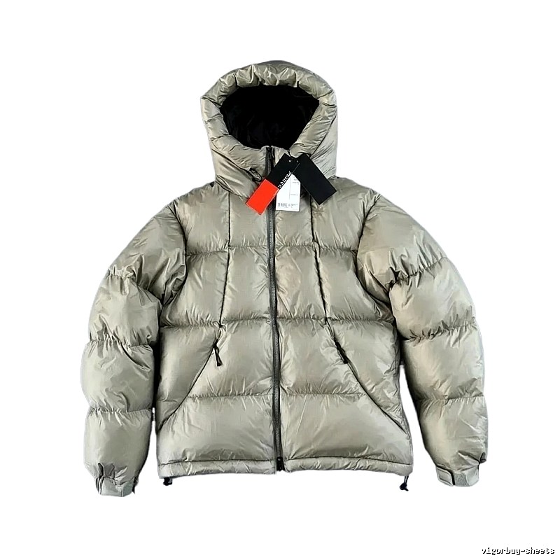 GWD series simple style grey down jacket