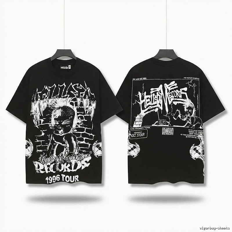 Hellstar Records Series Dark Style T-shirts