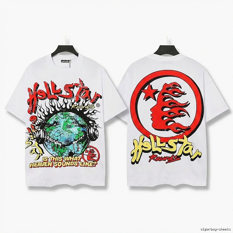 Hellstar Records Trendy and Cool Style White T-shirt