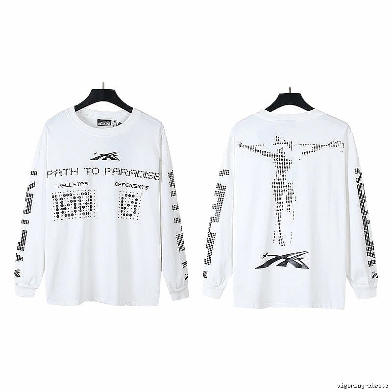 Hellstar religious style white T-shirt