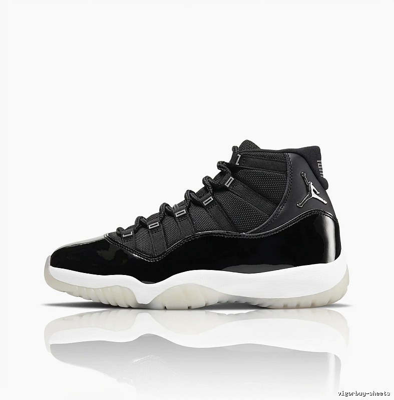 Jordan AJ11 Cool Black High-Top Trendy Shoes