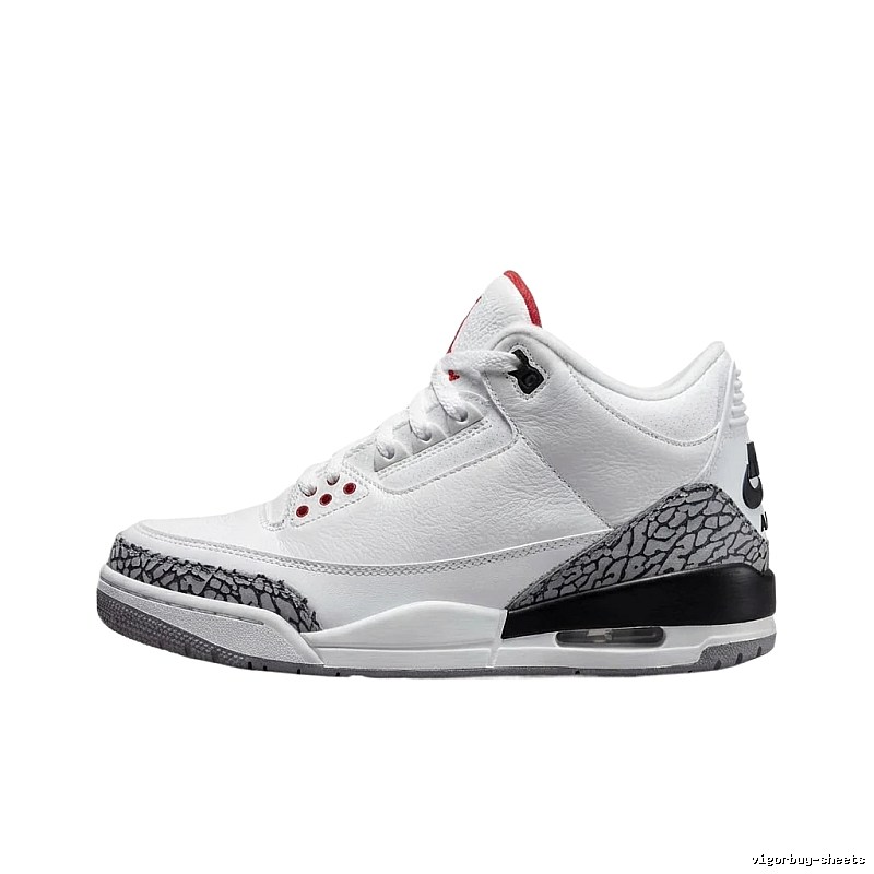 Jordan AJ3 White Cement Sports Shoes
