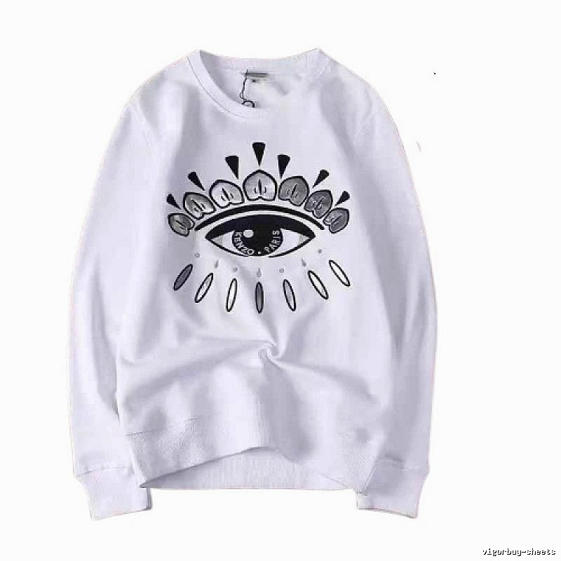 Kenzo Style Kc50 Tiger SweatShirt Logo Detail Graphic