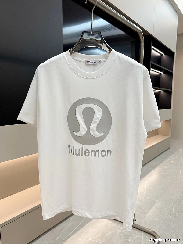 lululemon Classic Printed Sporty White T-Shirt