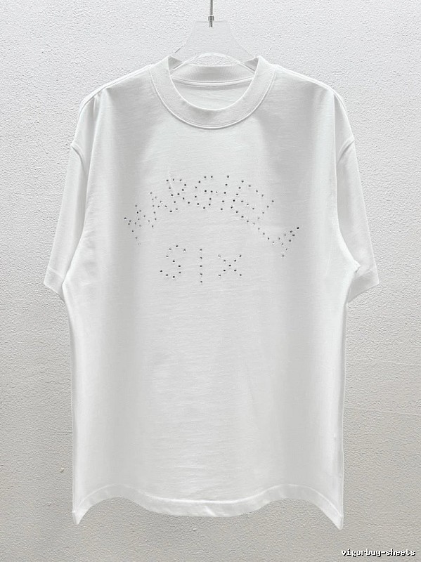 Maison Margiela MM6 Streetwear Style White Short-sleeve T-shirt