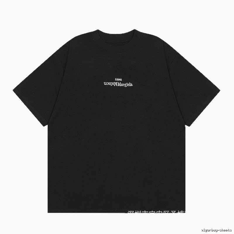 Maison Margiela Reverse Lettering High Street Black T-Shirt