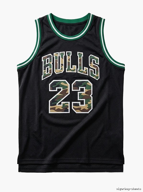 Michael Jordan camouflage-style jersey