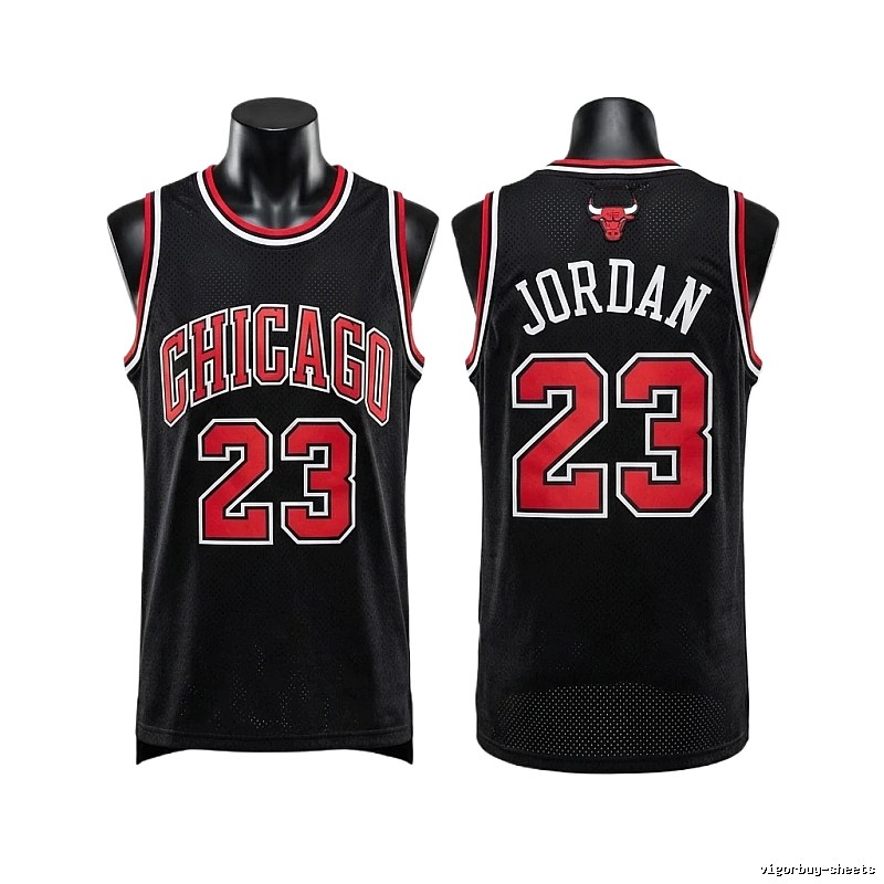 Michael Jordan Jordan No. 23 black jersey