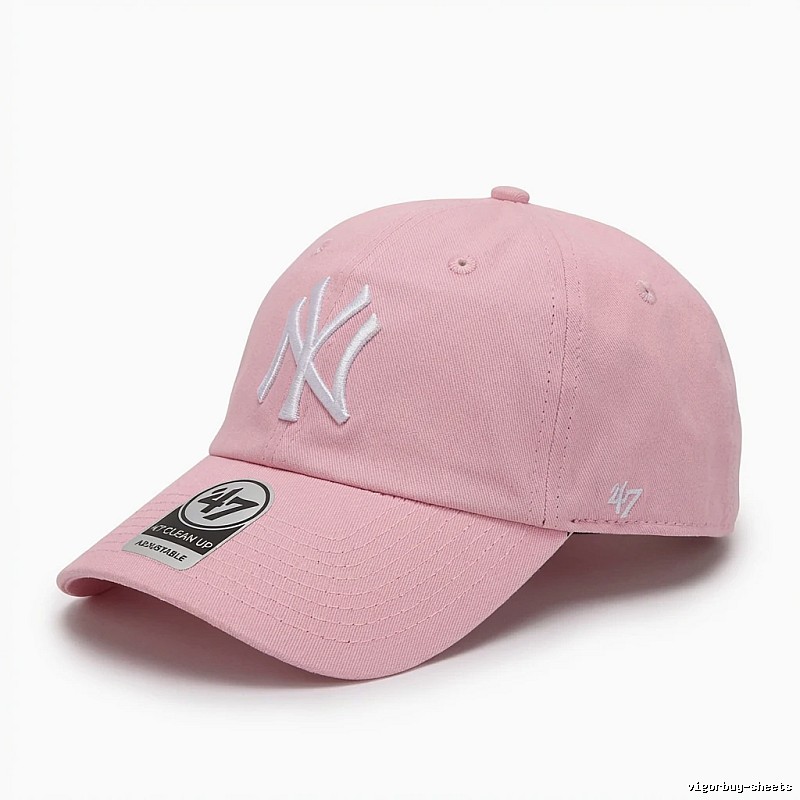 MLB pink baseball-style hood