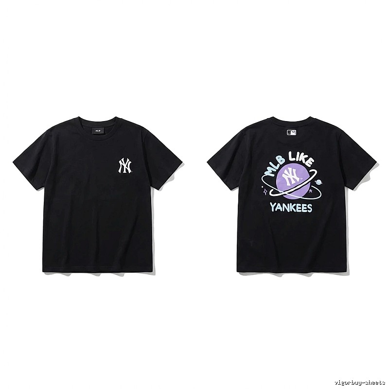 MLB Planet Style Black T-shirt