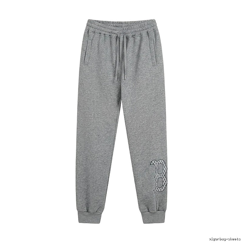 MLB series casual gray sweatpants