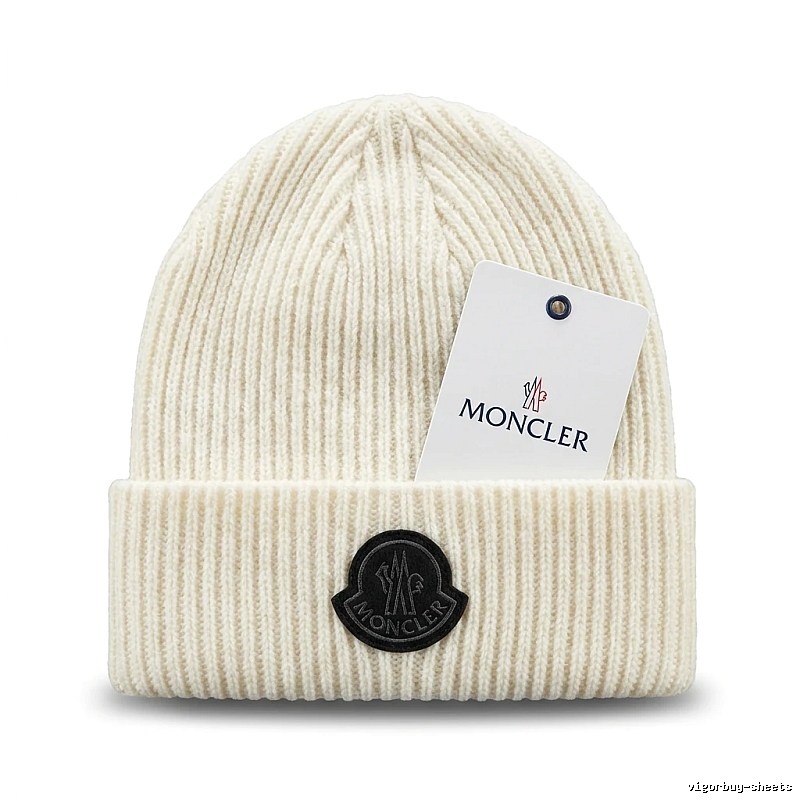 Moncler basic model simple off-white hat