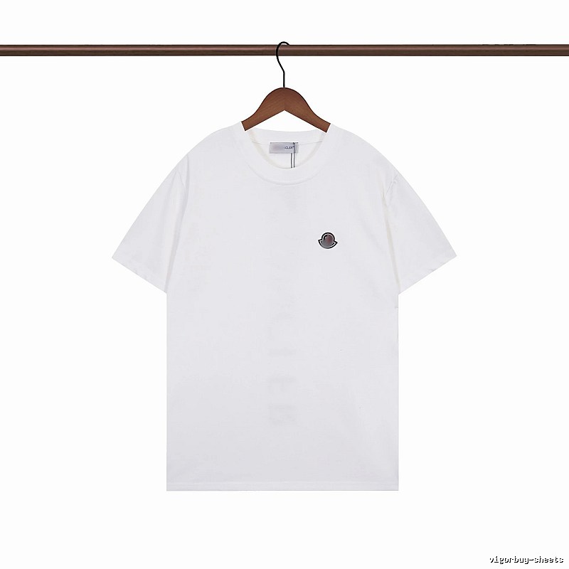 Moncler Classic Minimalist Style White Short-sleeve T-shirt