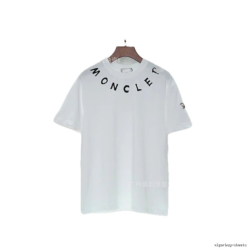 Moncler Graffiti Casual Style White Short-sleeve T-shirt