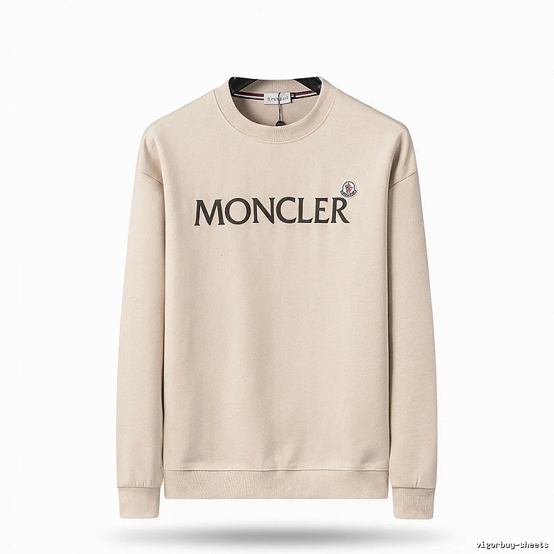 Moncler minimalist beige sweatshirt