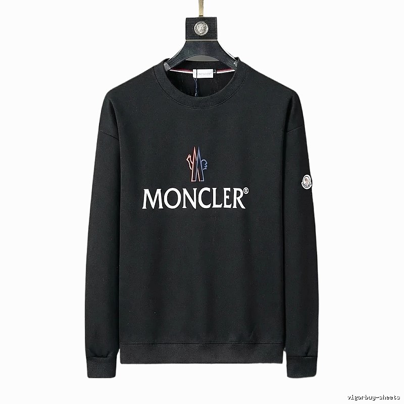 Moncler simple and fashionable black sweatshirt