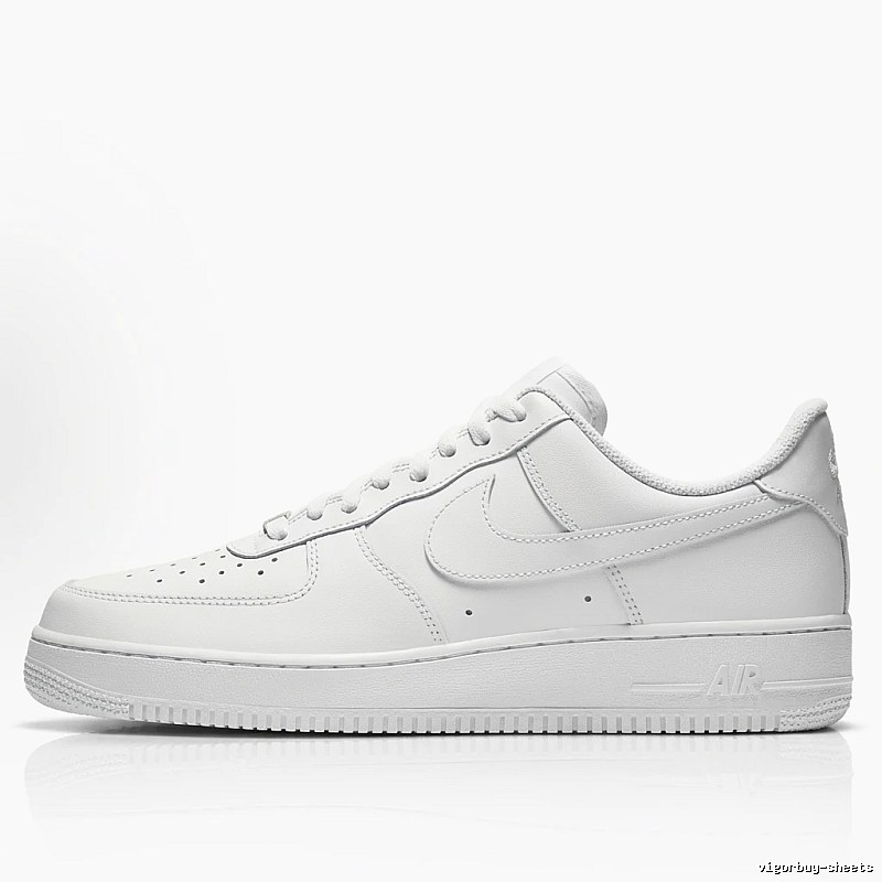 Nike Air Force 1 Simple White Shoes