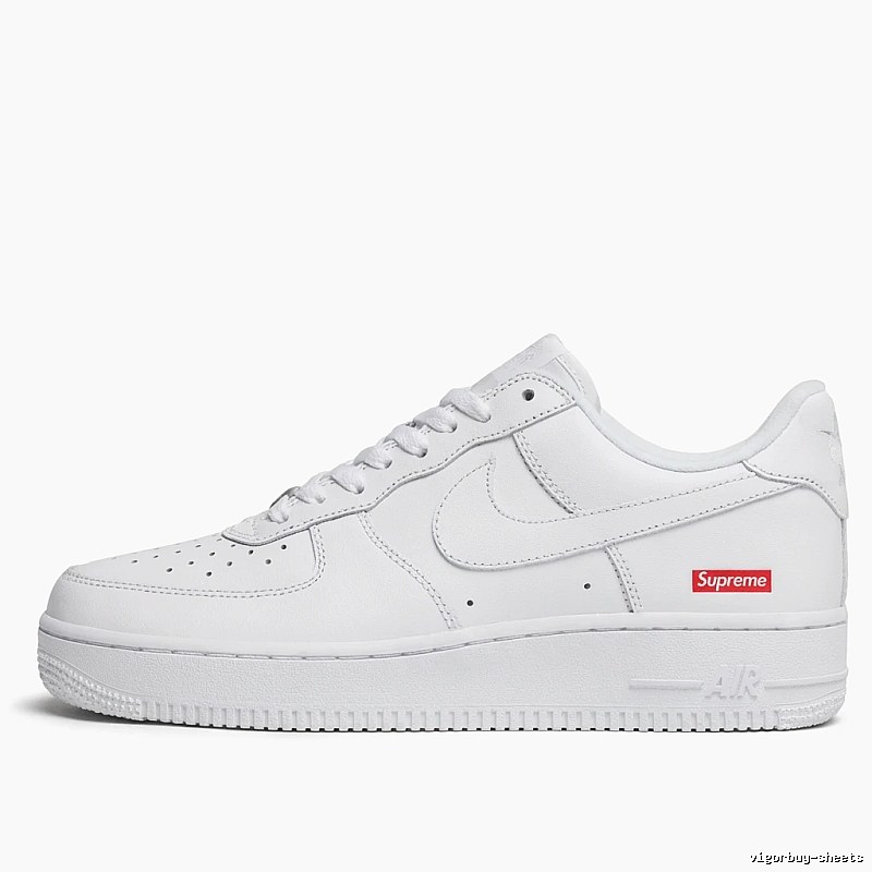 Nike Air Force 1 white trendy sneakers