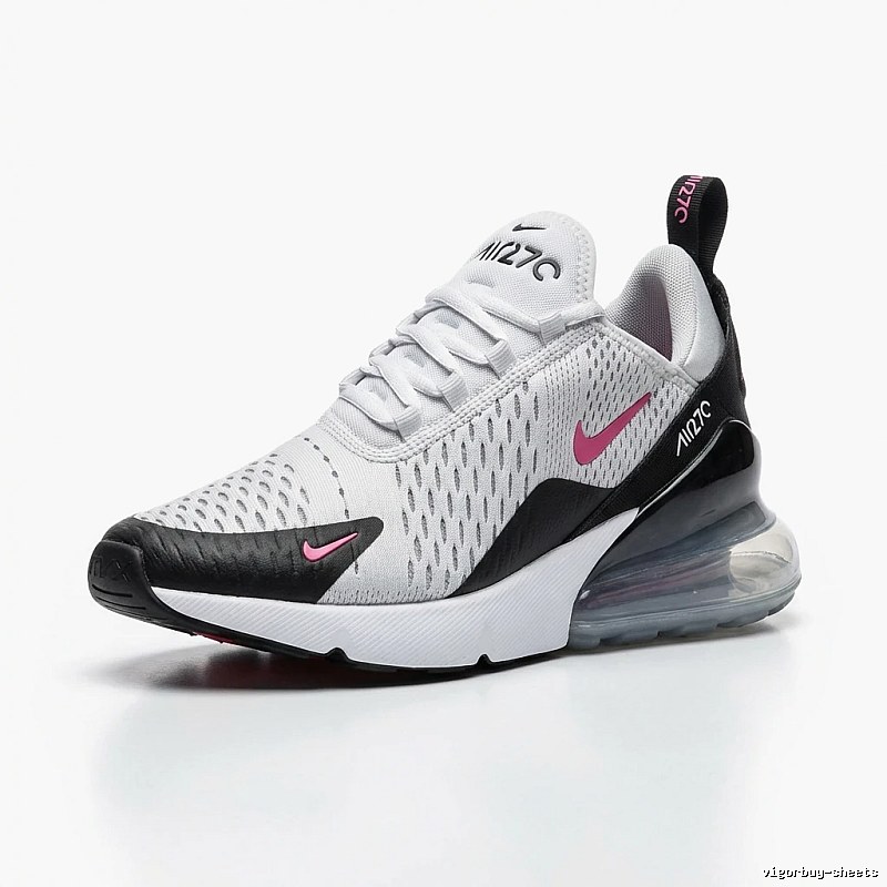 Nike Air Max 270 black, white and grey trendy sneakers