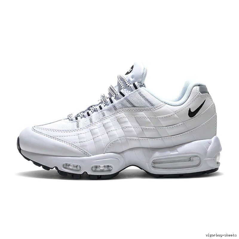 Nike Air Max 95 Simple White Sports Shoes