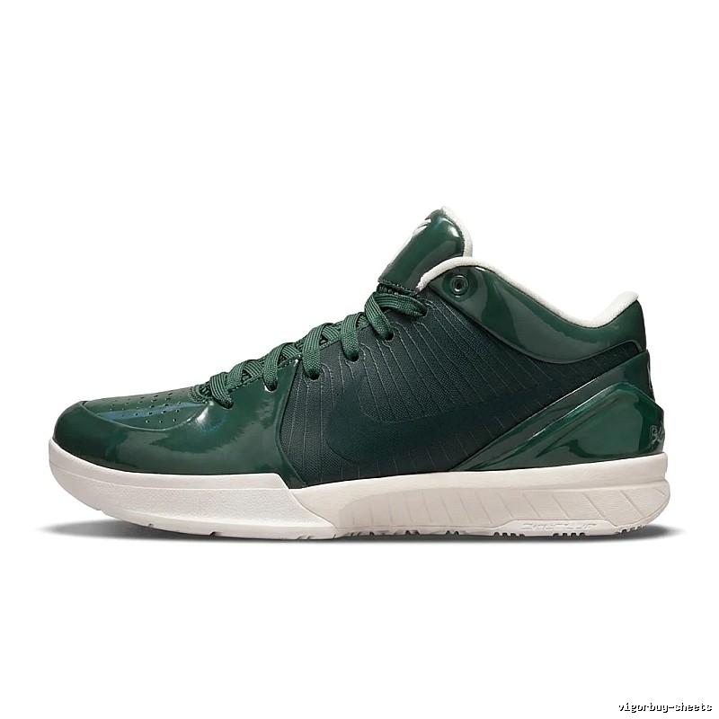Nike high-top fashionable dark green shoes
