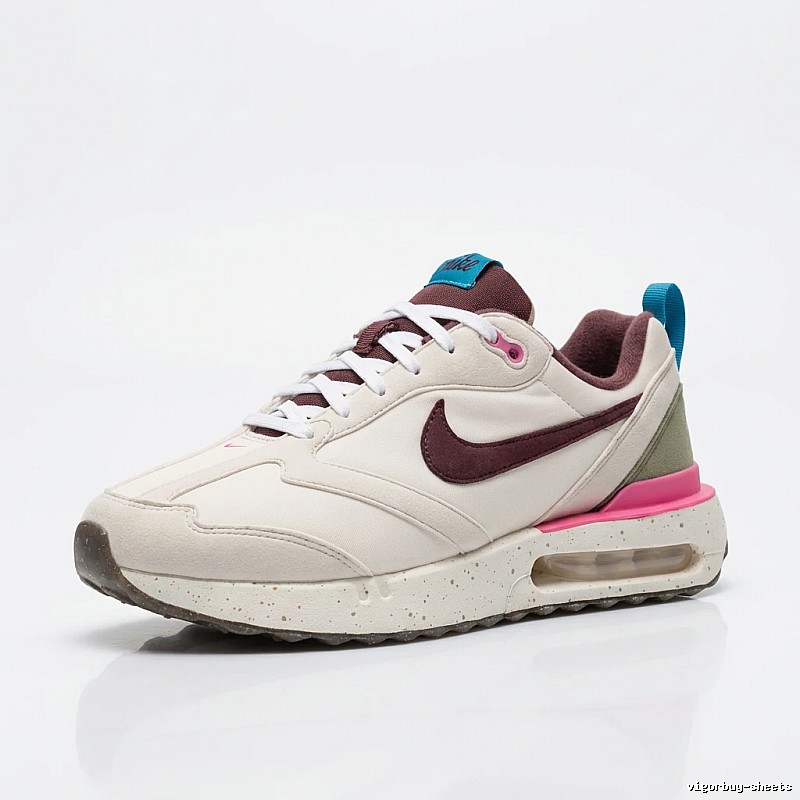 Nike retro white and brown sports shoes