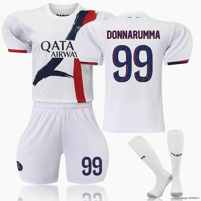 Paris Saint-Germain No. 99 white jersey