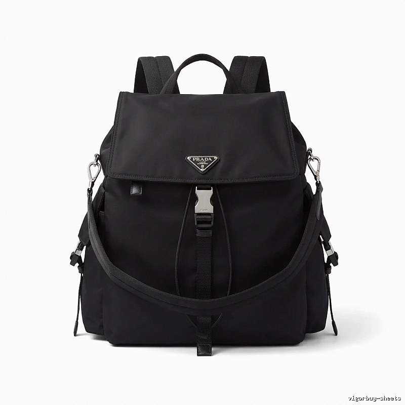 Prada classic black backpack