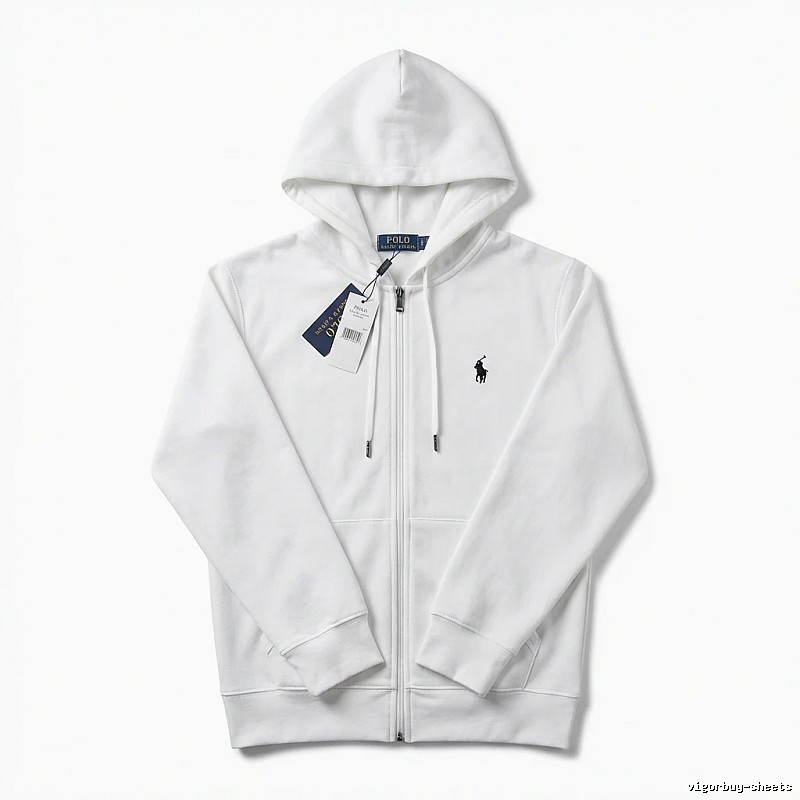 Ralph Lauren basic casual white sweatshirt