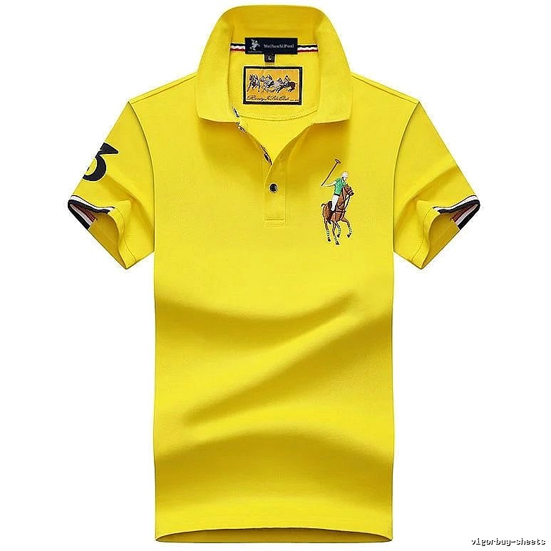 Ralph Lauren Classic Yellow polo shirt Bright Yellow Polo for Daily Styling