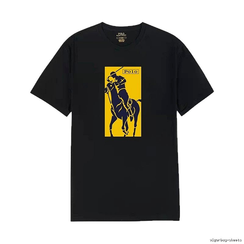 Ralph Lauren Polo-style black T-shirt