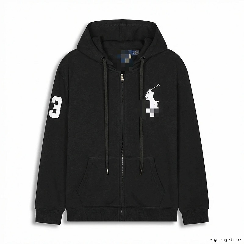 Ralph Lauren sporty black hoodie