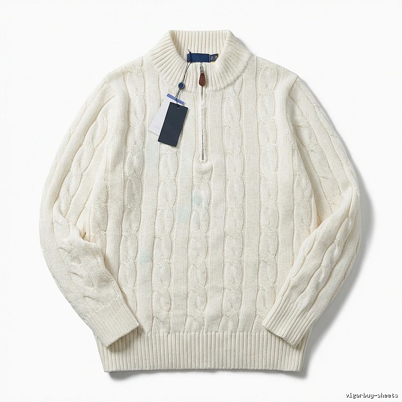 Ralph Lauren's twisted retro-style white sweater