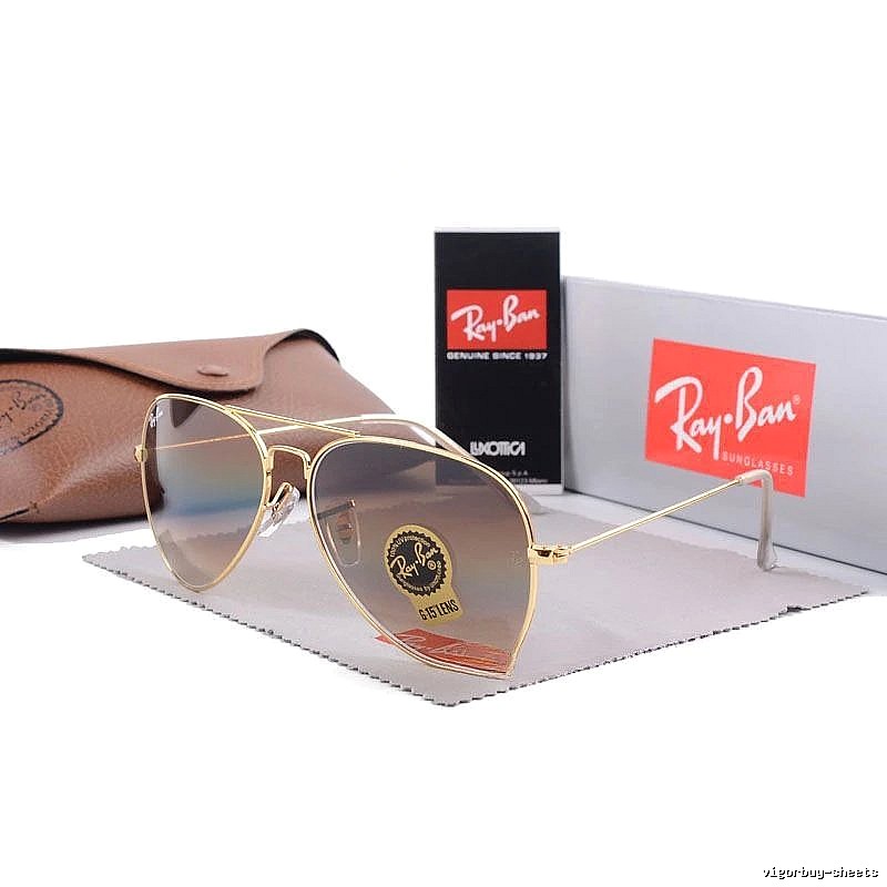 Ray-Ban Premium Style Aviator sunglasses Gold Tone Sunglasses for Resort Outfits