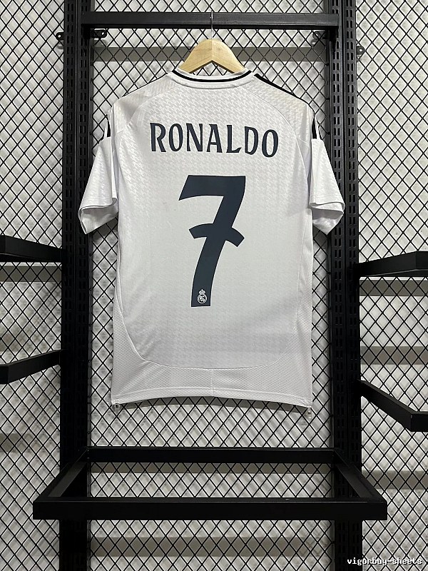 Real Madrid Streetwear Home soccer jersey White Real Madrid with Logo Accent Select Edition
