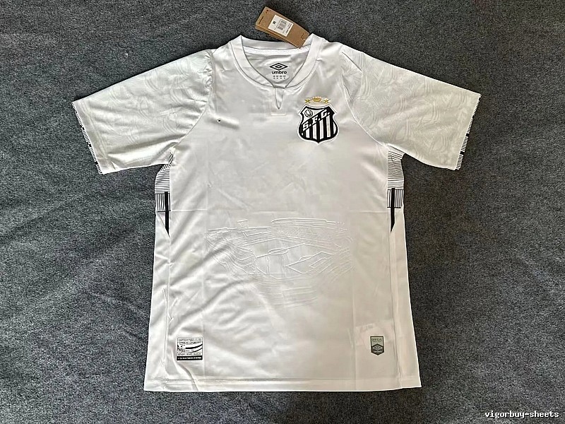 Real Madrid Summer Home soccer jersey White Football Gold with Bold Graphic