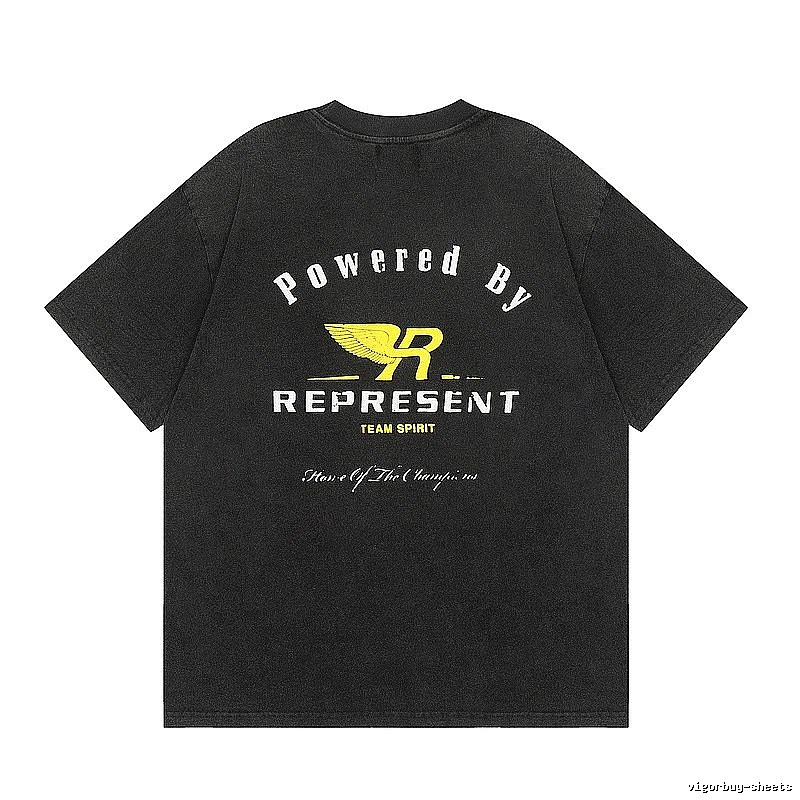 Represent Black Style 825 Owners Club T-Shirt Fan Wear Logo