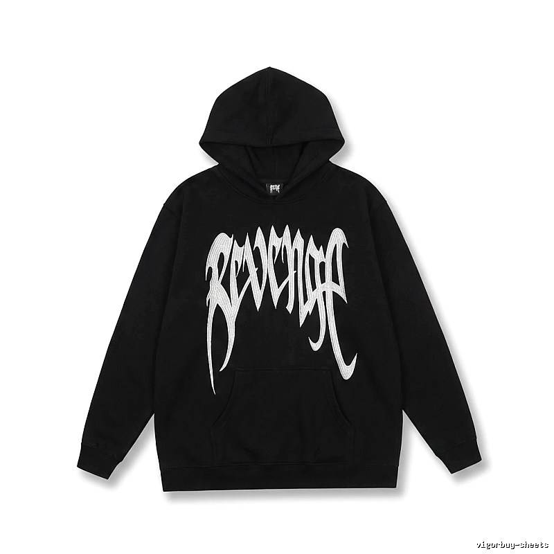 Revenge Gothic Style Black Hoodie
