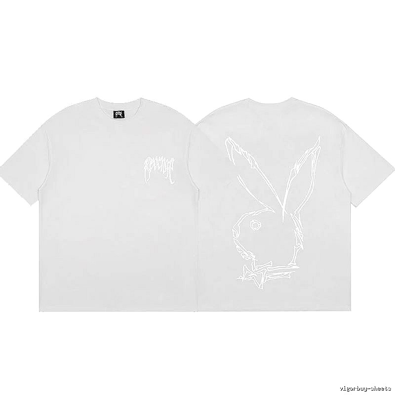 Revenge White Skull Graphic T-Shirt Logo Detail