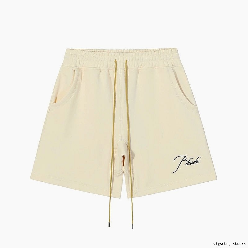 RHUDE Casual Style Beige Shorts