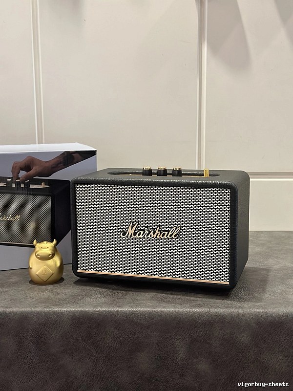 Speaker by Marshall with Cream Marshall Tabletop Speaker