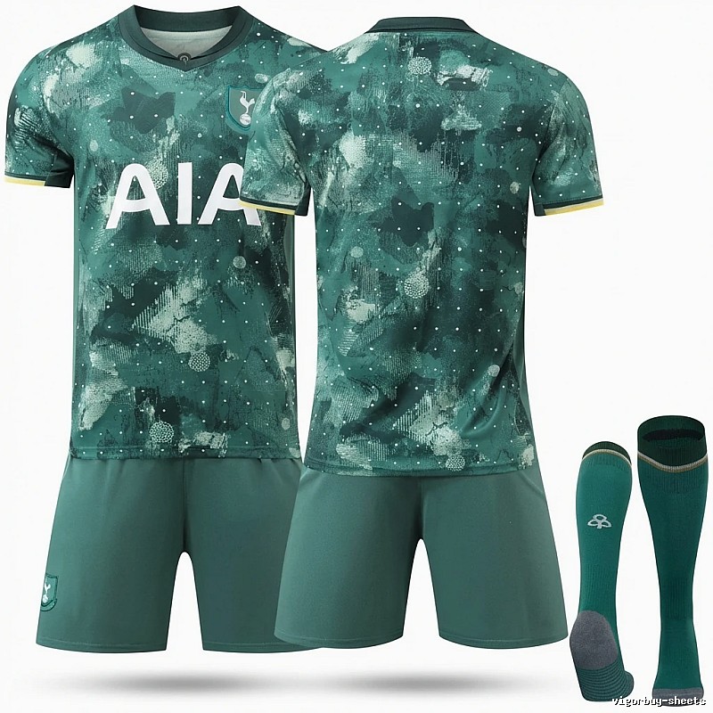 Spurs camouflage-style dark green jersey
