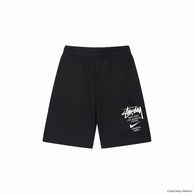 Stussy-printed casual shorts
