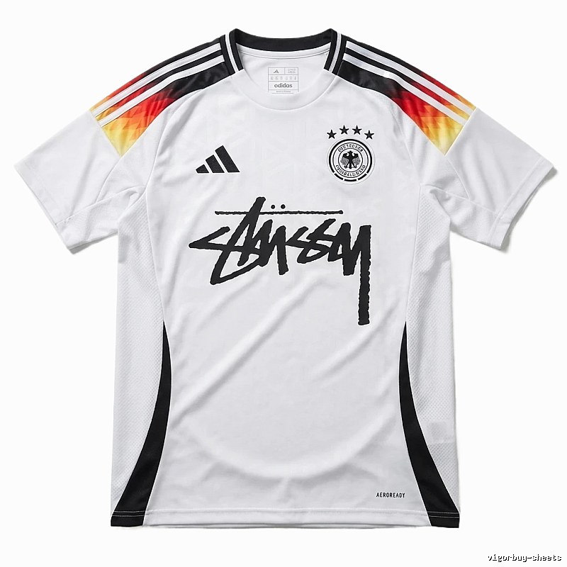 Stussy sporty white jersey
